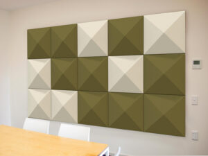 3D Piramit Akustik Duvar Panelleri