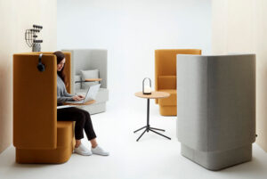 Akustik Yüksek Duvarlı Sandalye Modelleri